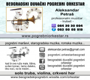 SrbijaOglasi - Trubaci pogrebni orkestar bleh muzika za sahrane Beograd